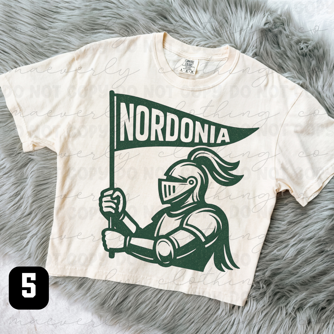 Retro Nordonia Knights Spiritwear - Preorder