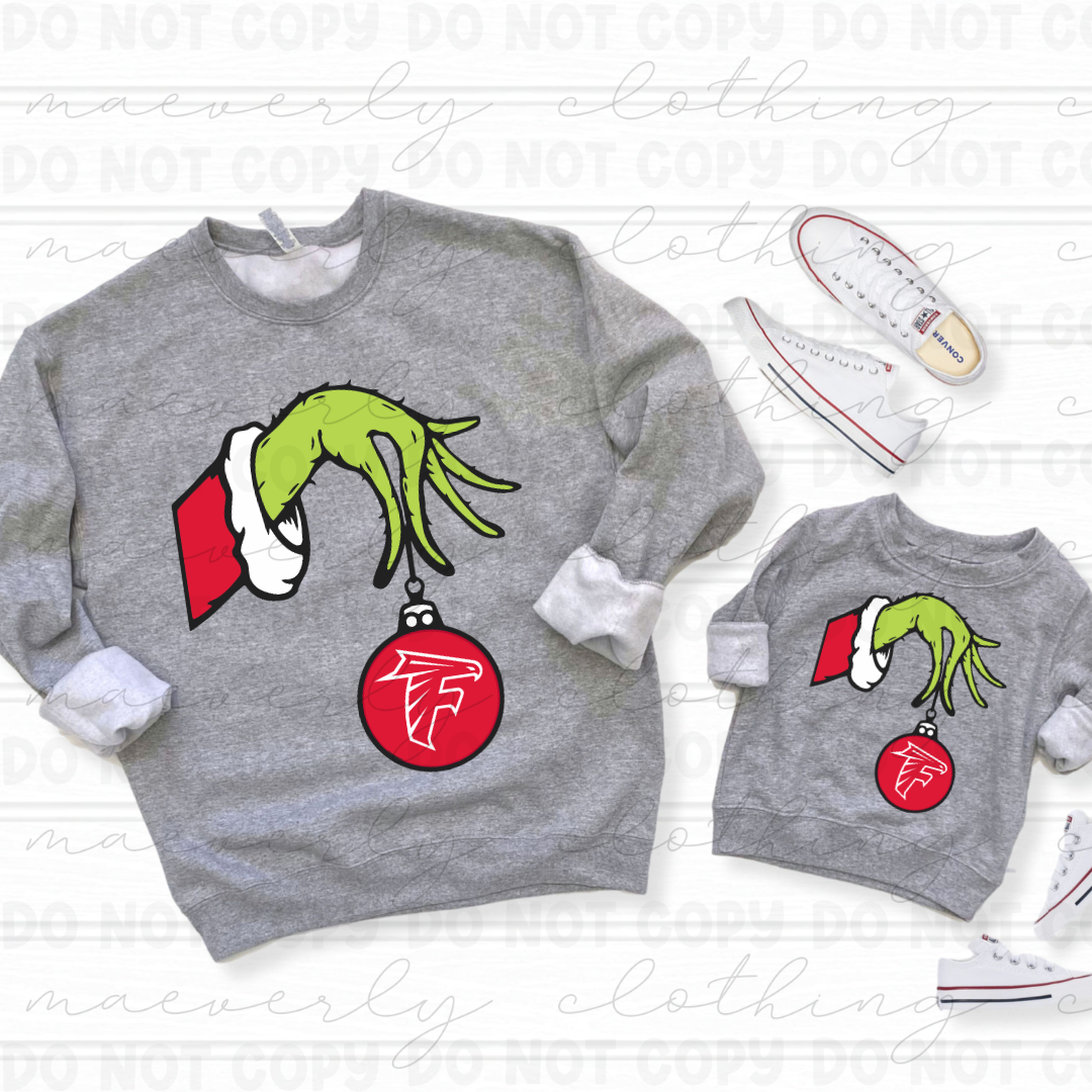 Field Falcon Grinchy Hand Tee/Crewneck
