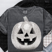 Disco Pumpkin Tee/Crewneck