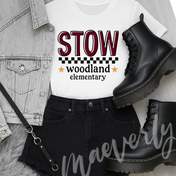 Checkered Pride || Woodland Elementary Fundraiser
