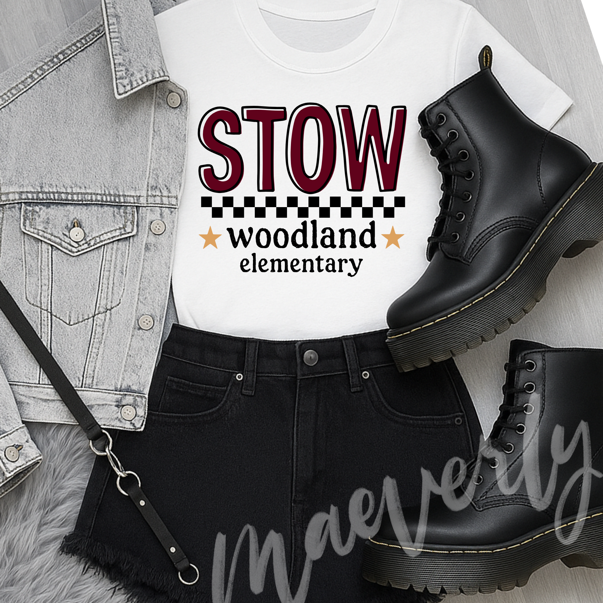 Checkered Pride || Woodland Elementary Fundraiser