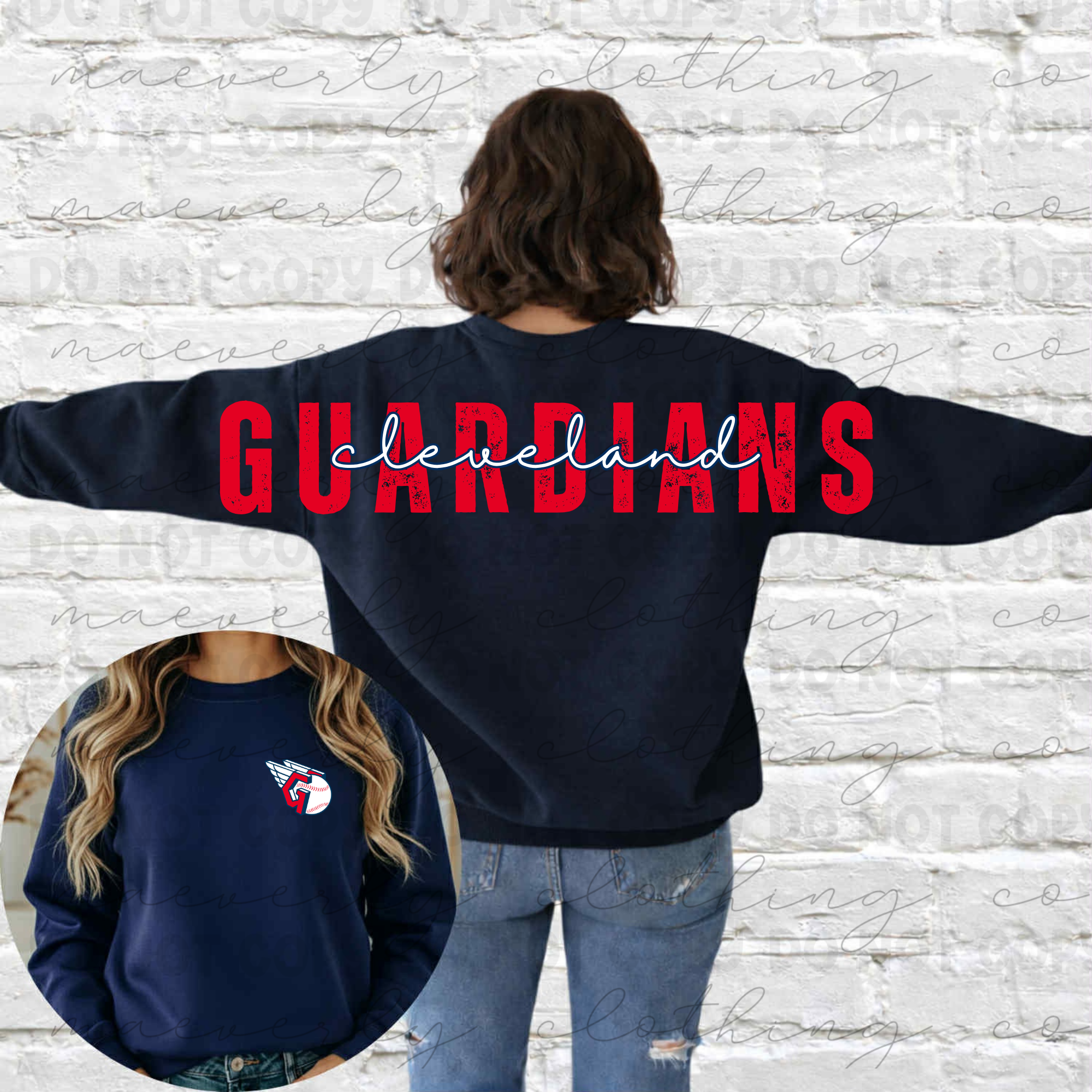 Guardians Custom Back Crewneck