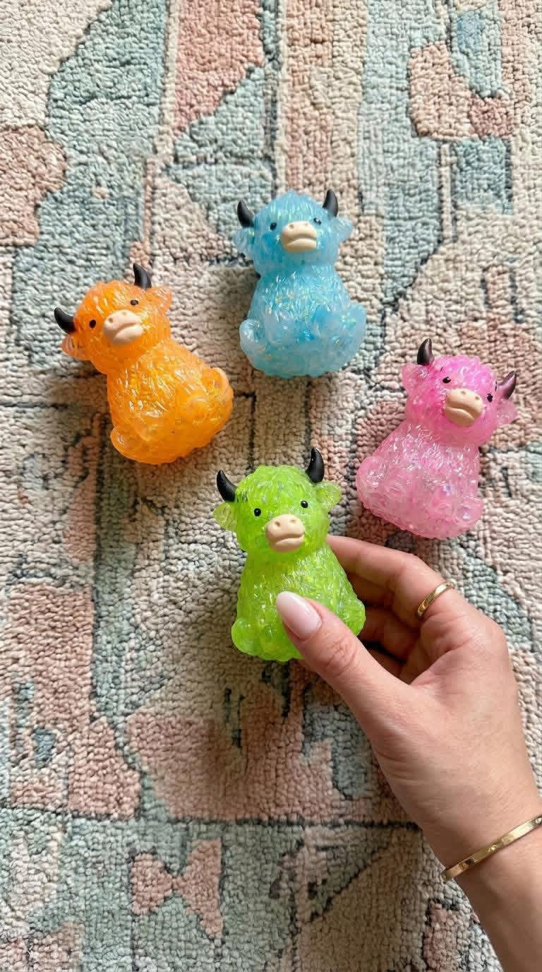 READY TO SHIP : Highland Cow Squishy