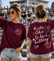 Kinda Chic Graphic || Any School, Team or Mascot