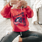 Your Team/Mascot Big and Bold Hockey Tee/Crewneck