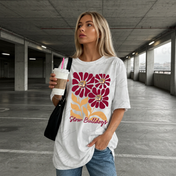 Any School/Any Team Floral Retro Mascot Graphic