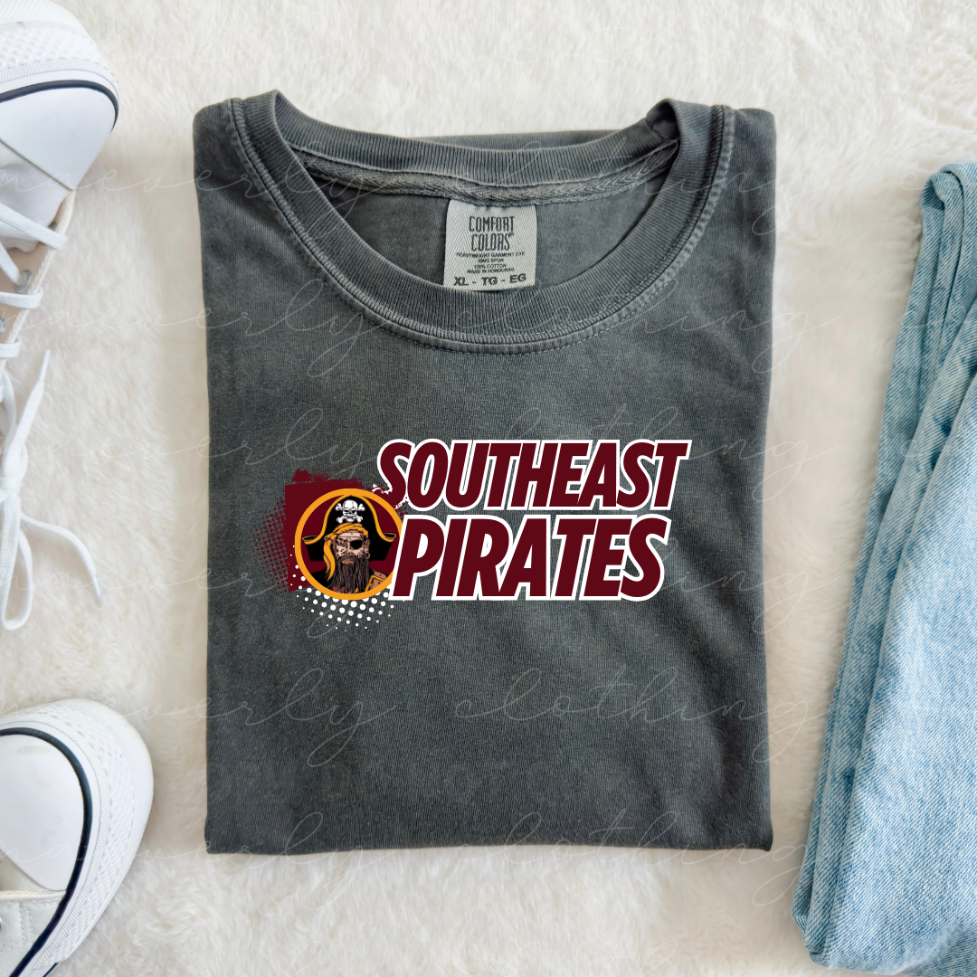 Southeast Pirates Fan Tee/Crewneck