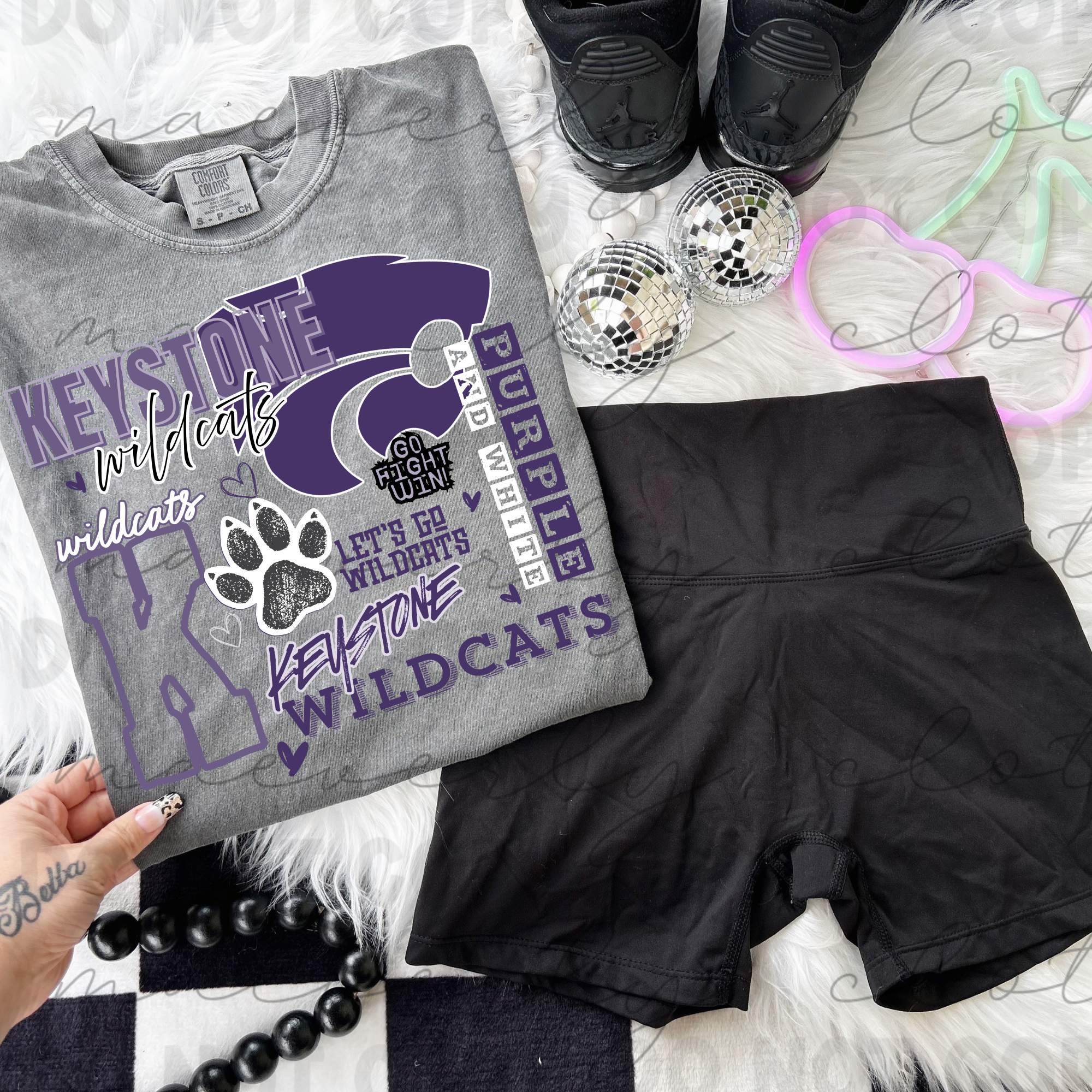Keystone Wildcats Pep Rally Remix Tee/Crewneck