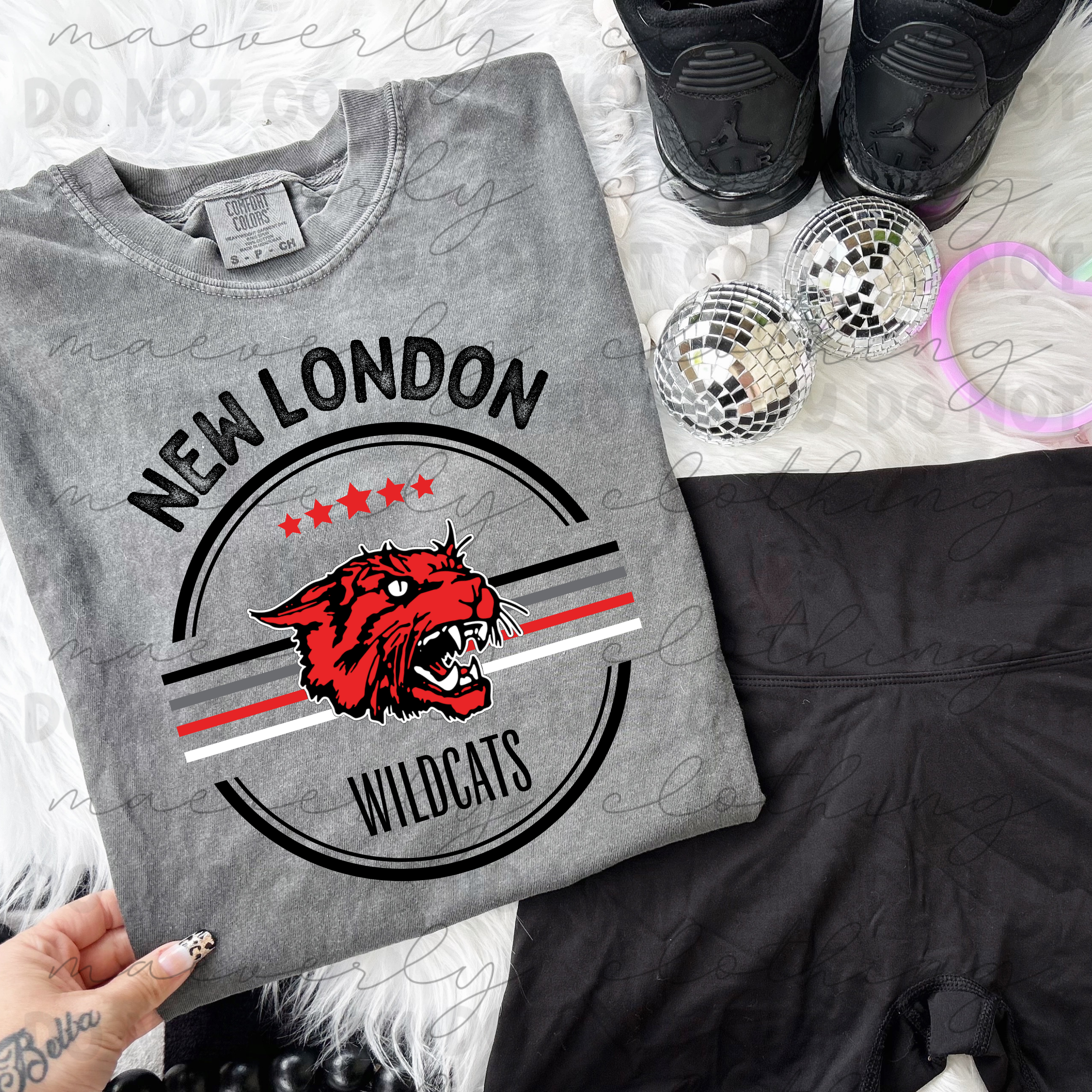 New London All-Star Circle Tee/Crewneck