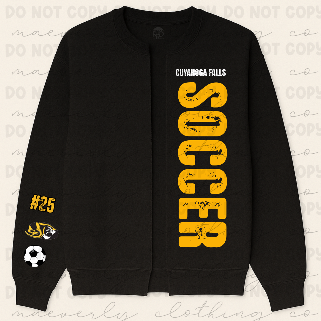 Custom Sweatshirt Cardigan Preorder