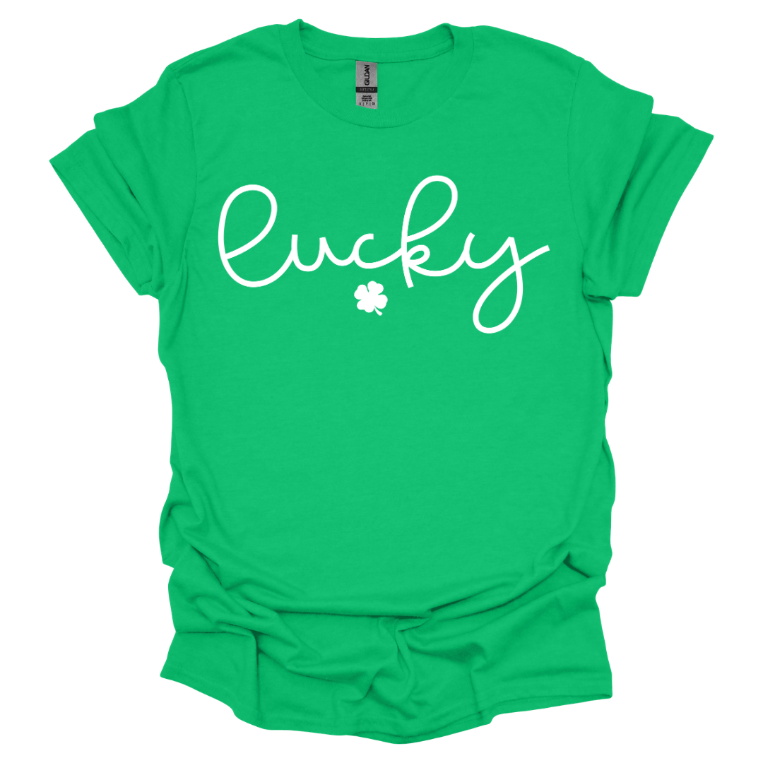 Lucky Script Tee