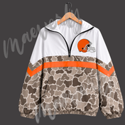 The Varsity Club Quarter Zip - Browns Option 4 [ETA 5-6.5 weeks]