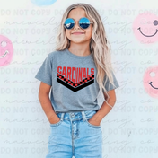 The Chevron Name || Bellflower Cardinal Fundraiser