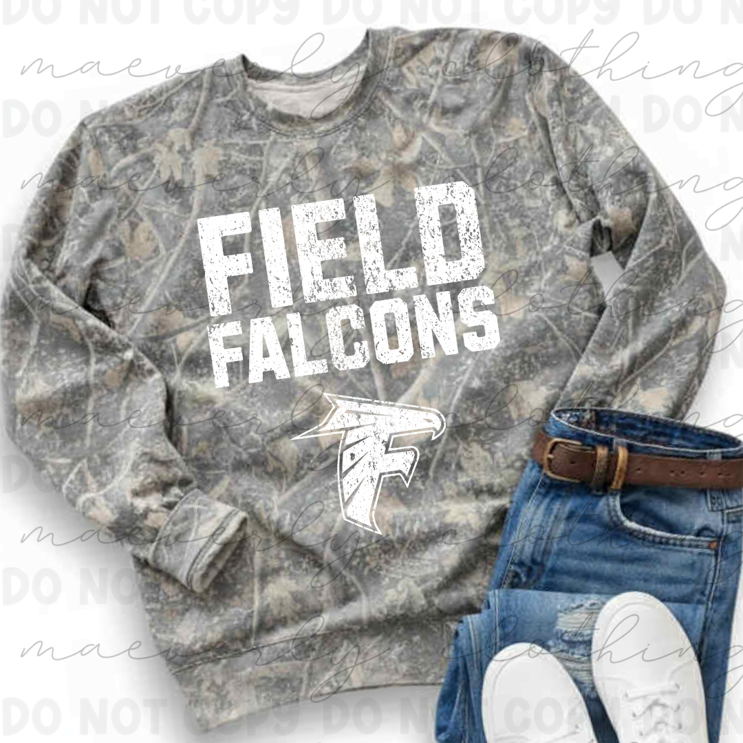 Camo Monotone Mascot Graphic Preorder