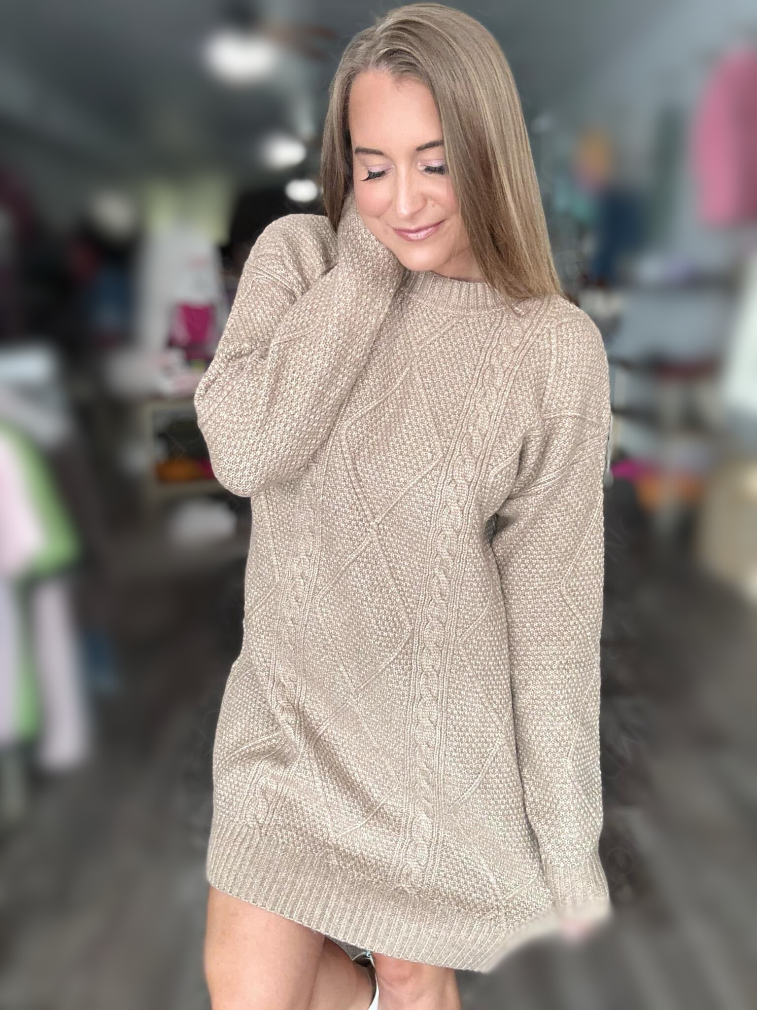 Snuggle Season Sweater Dress - PREORDER