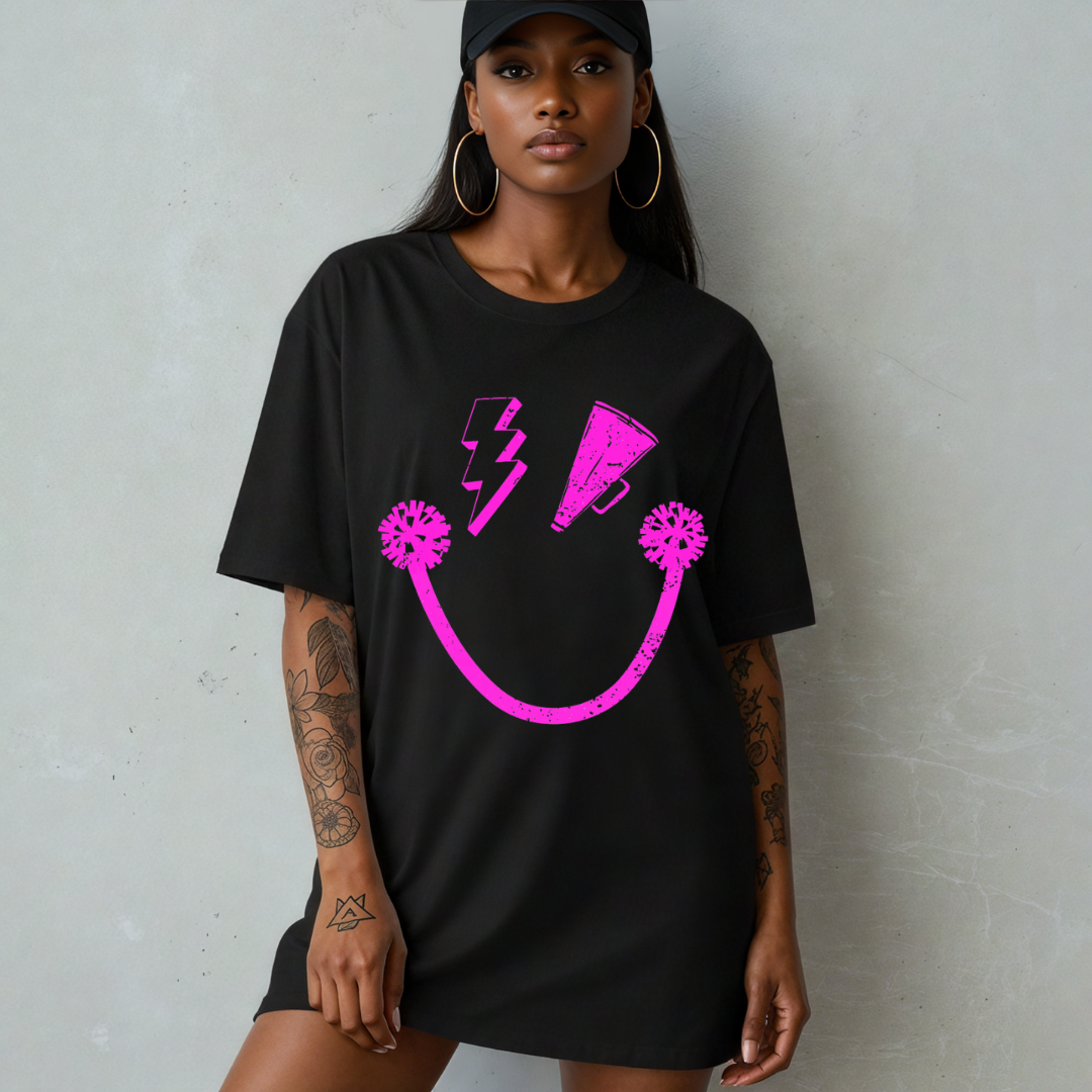 Smiley Face Sports/Activity Graphic