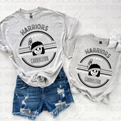 Carrollton Warriors All-Star Circle Graphic