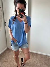 Close To You V Neck Top - PREORDER