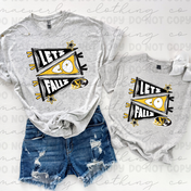 The Groovy Pennant Graphic || Cuyahoga Falls Black Tigers