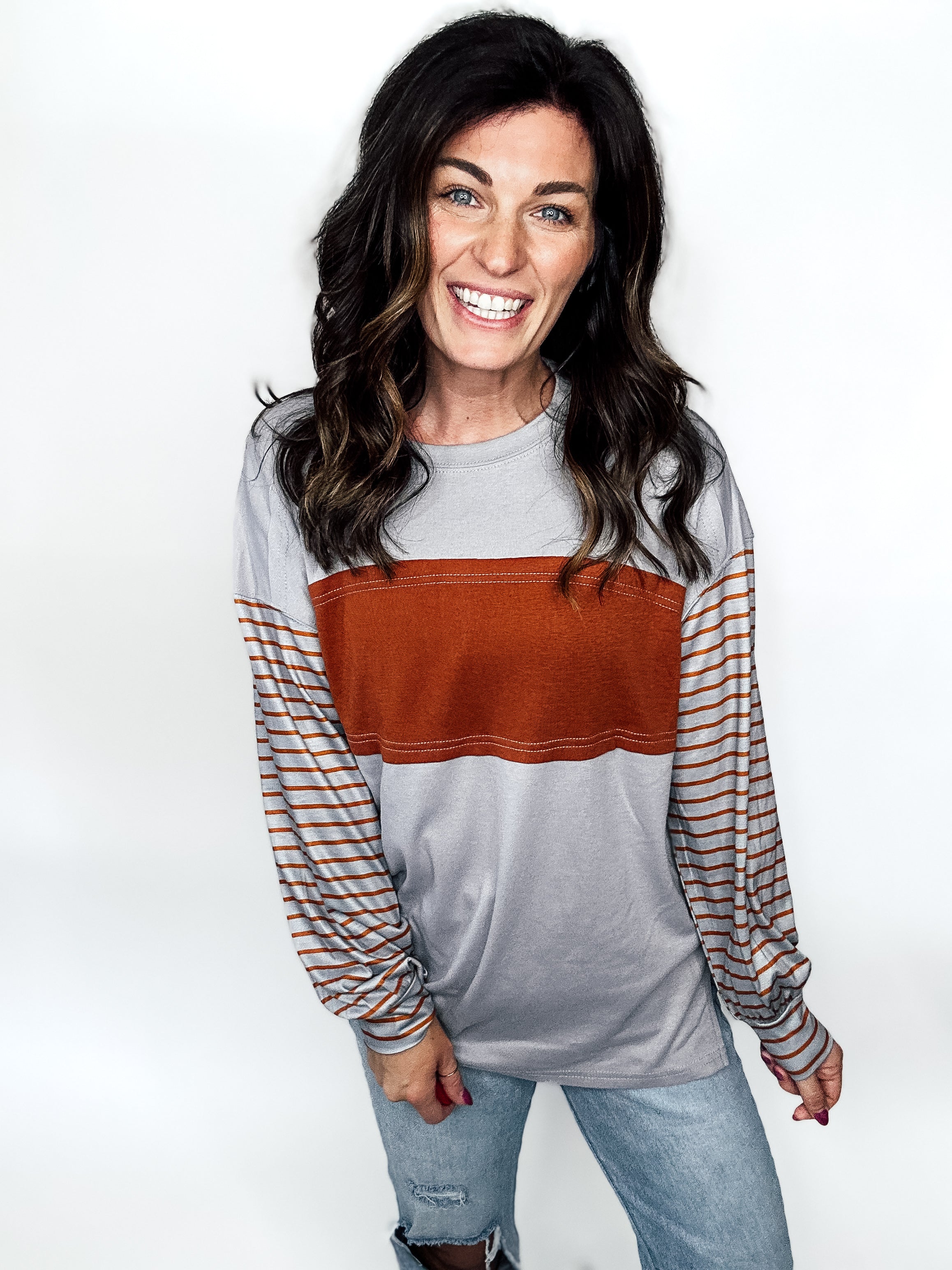 Easy Breezy Long Sleeve Top - PREORDER