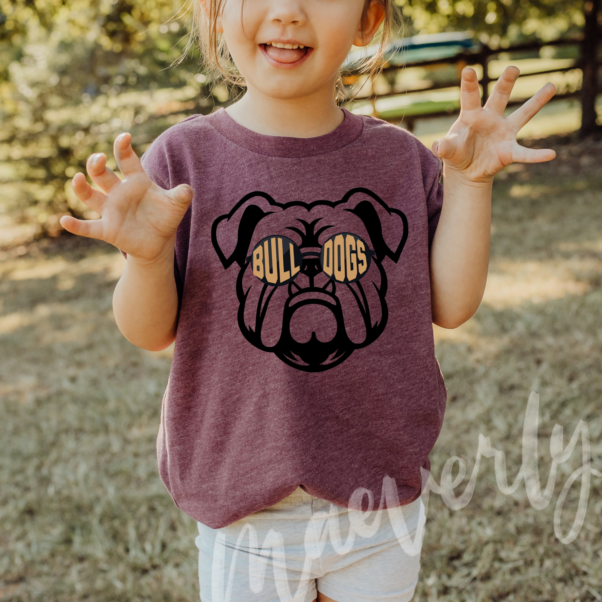The Mascot Portrait || Stow Bulldogs Graphic