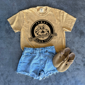 The Old School Circle Mascot Graphic || Cuyahoga Falls Black Tigers