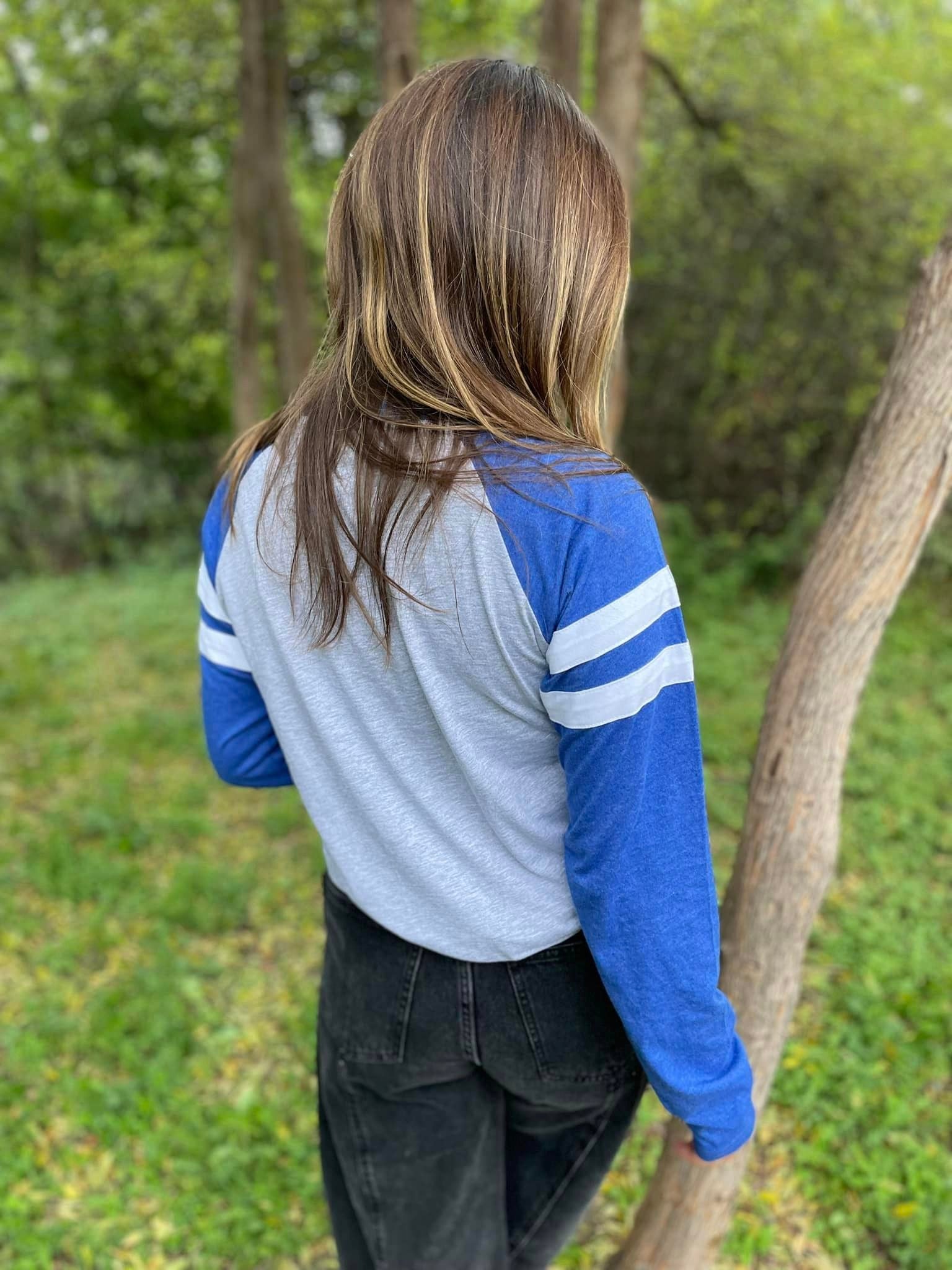 Unisex Varsity Long Sleeve Tees