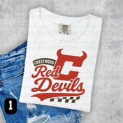 Retro Crestwood Red Devils Spiritwear - Preorder