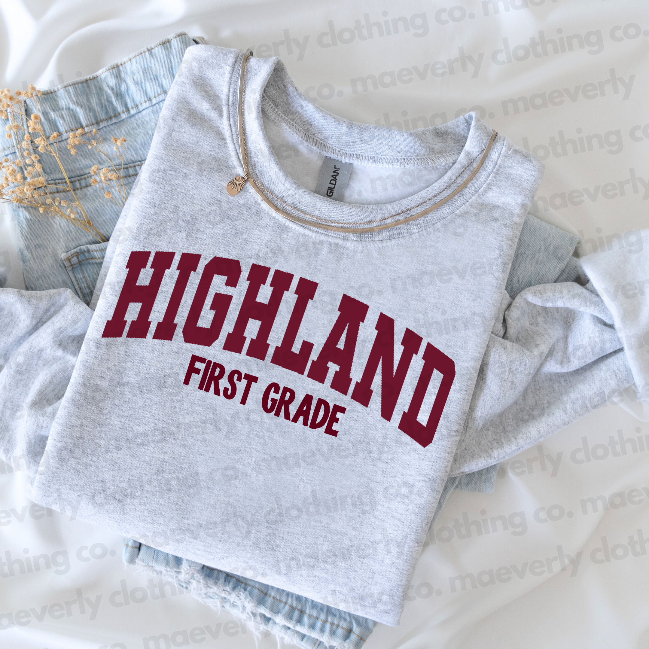 Highland Grade Level School Spirit Tee/Sweatshirt