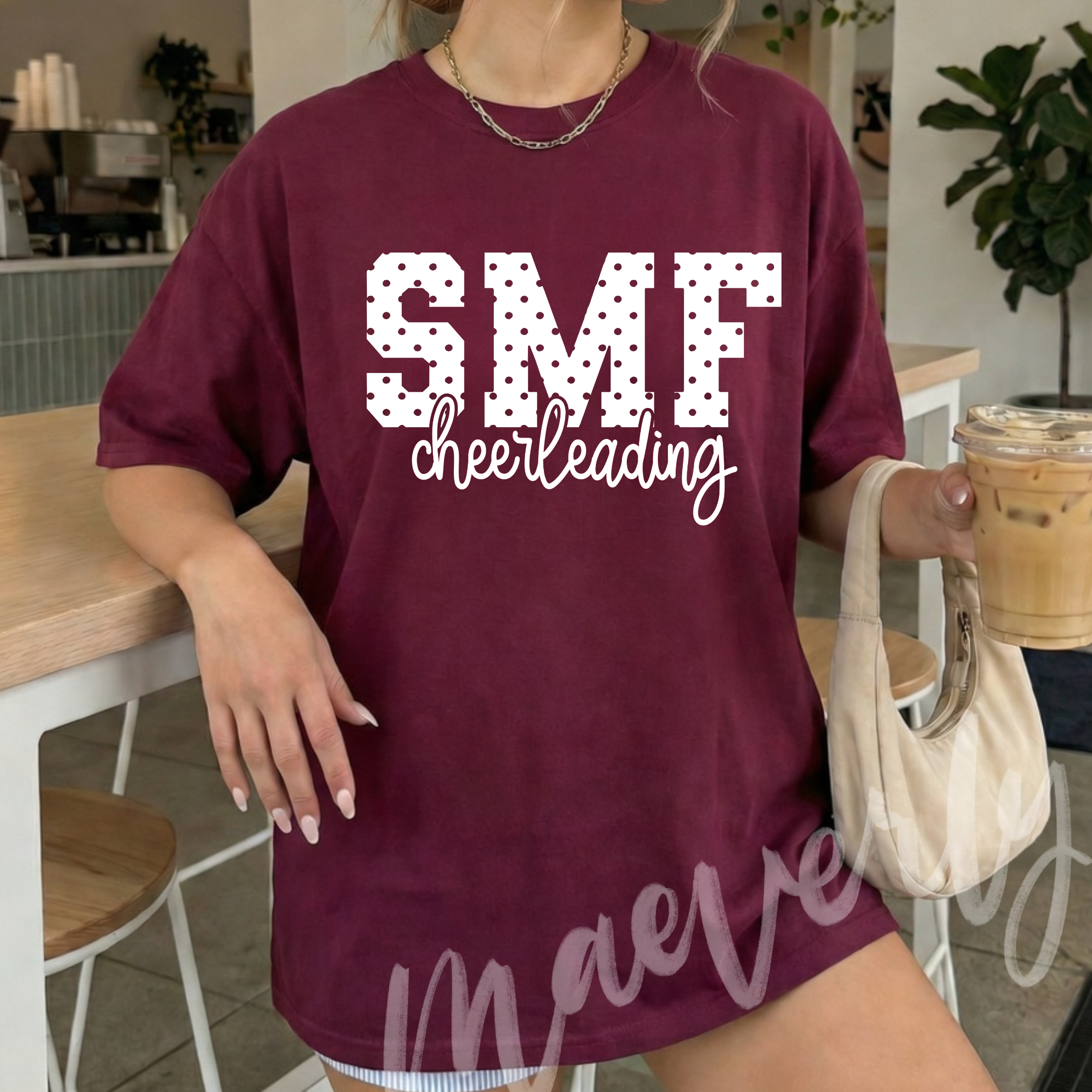 SMF Polka Dots Graphic || Stow Cheer Fundraiser