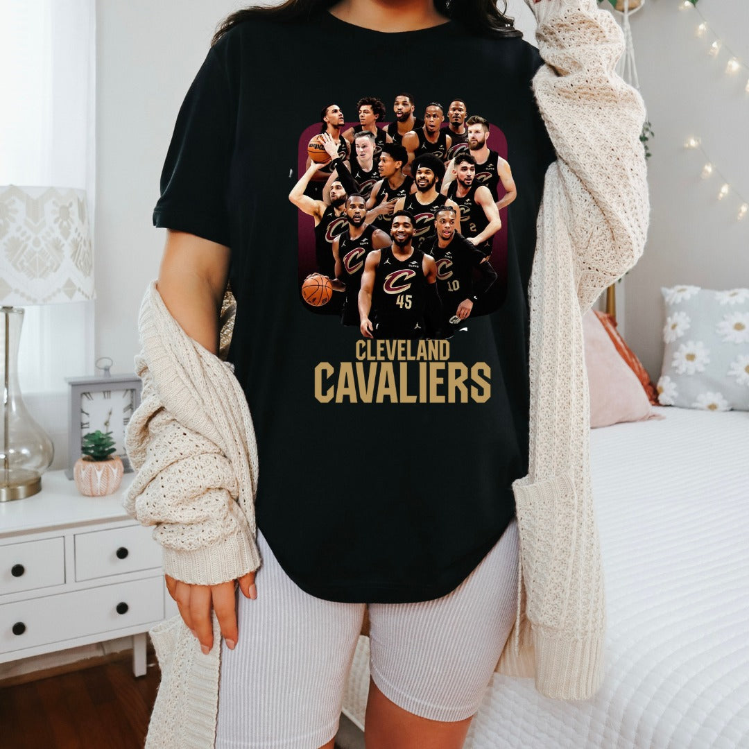 Cleveland Basketball Players Tee/Crewneck