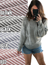Weekend Stroll Striped Sweater PREORDER