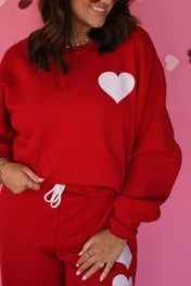 Love Day Heart Sweatshirt/Joggers [can purchase separately]