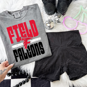 Field Falcons Bold Block Stack Tee/Crewneck
