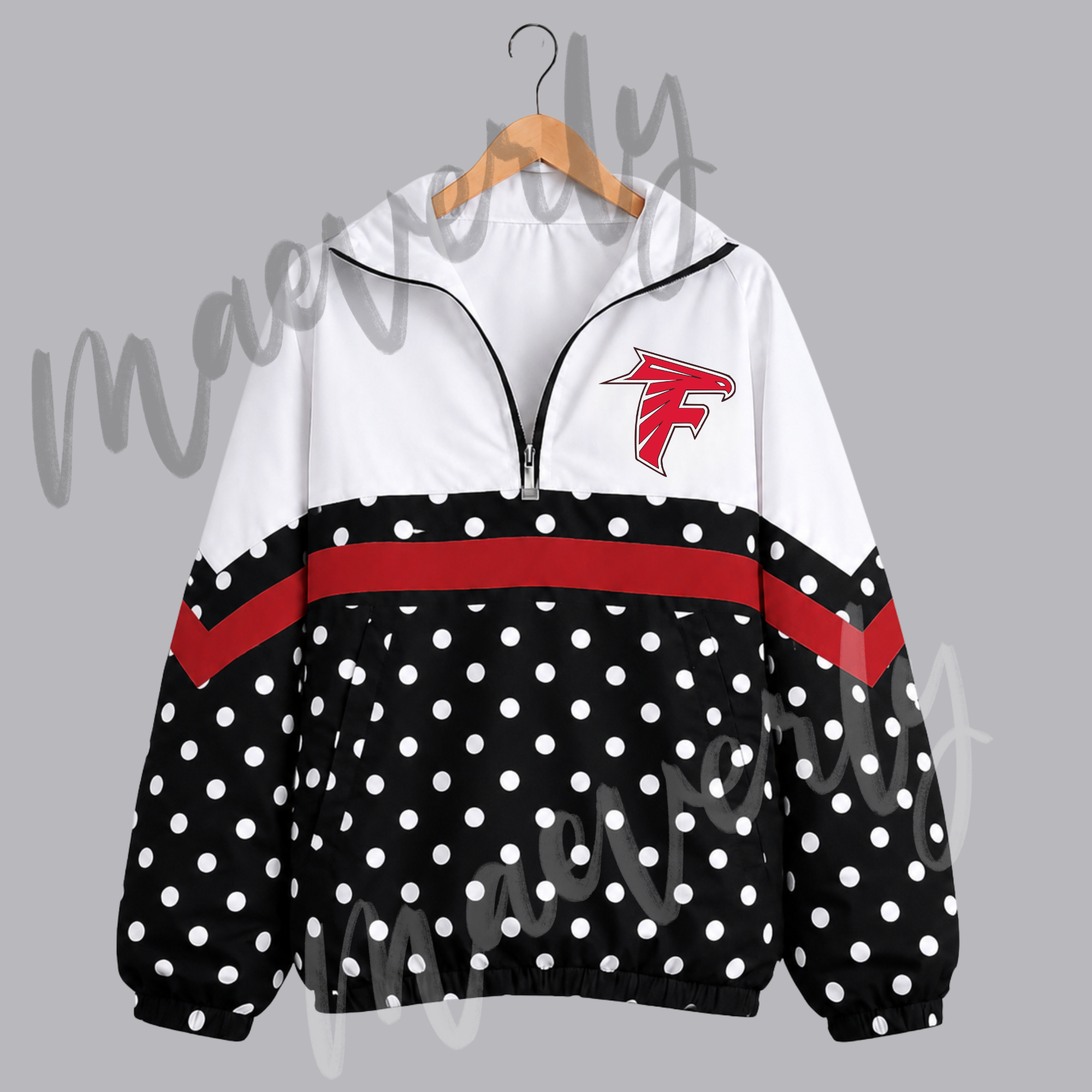 The Varsity Club Quarter Zip - Field Falcons Option 9 [ETA 5-6.5 weeks]