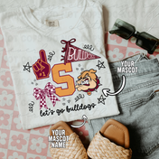 Custom Pep Rally Pick Mascot Tee/Crewneck - ANY SCHOOL/TEAM