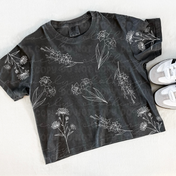 CUSTOM!! Distressed All Over Birth Months Graphic