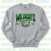 Mogadore Basketball Crewneck Sweatshirt || Mogadore Wildcats