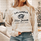 Your Team/Mascot Handwritten Hockey Tee/Crewneck