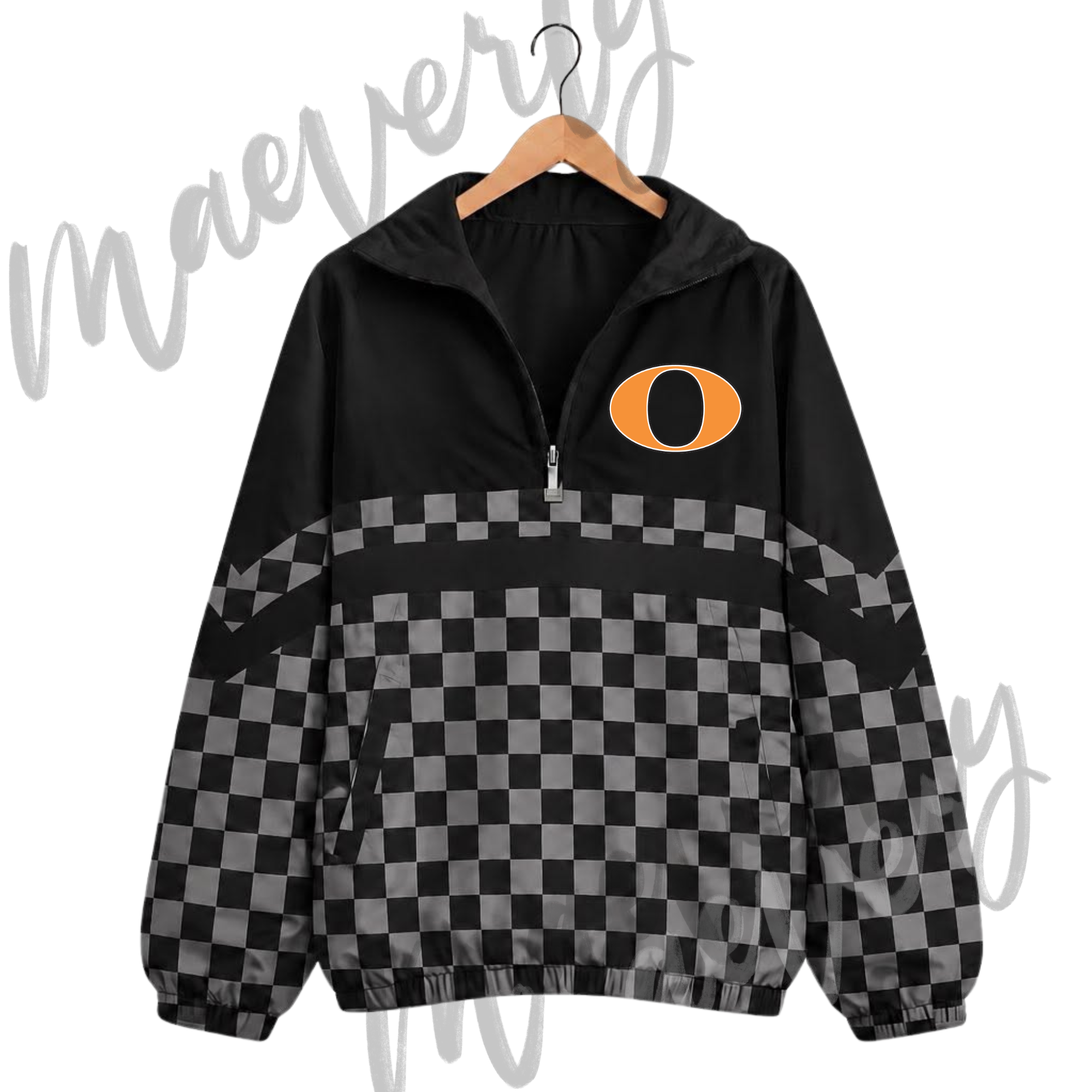 The Varsity Club Quarter Zip - Orange Lions Option 2 [ETA 5-6.5 weeks]