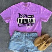 Big Fan of Human Rights Graphic