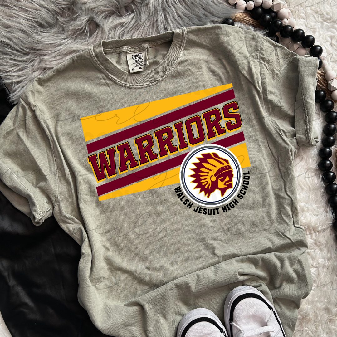Walsh Warriors Campus Classic Tee/Crewneck