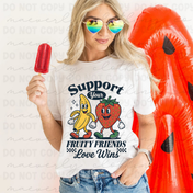 Support Your Fruity Friends Graphic