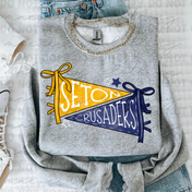 Seton Pennant Tee/Crewneck