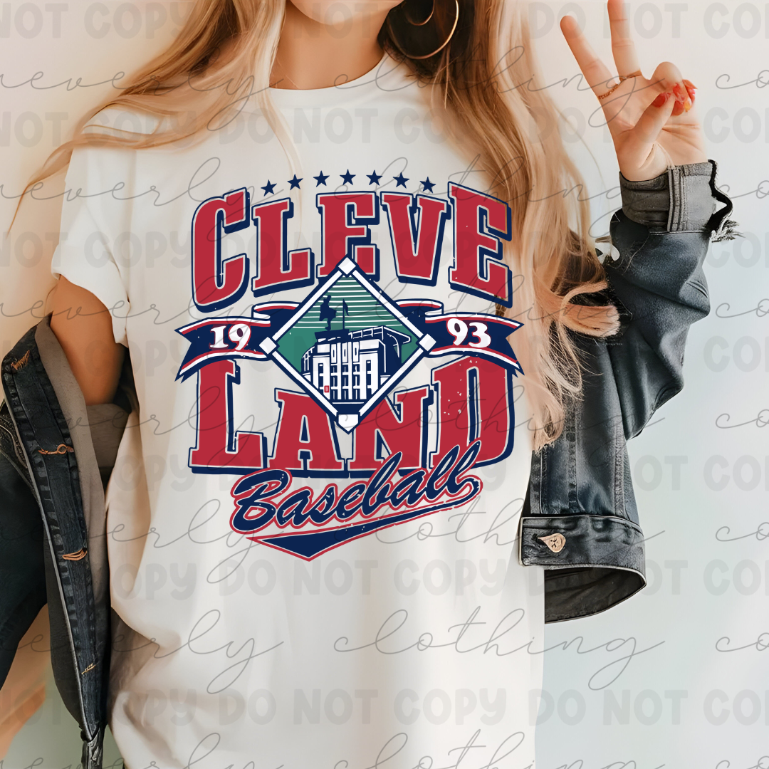 Cleveland Guardians 1993 Collage Tee/Crewneck