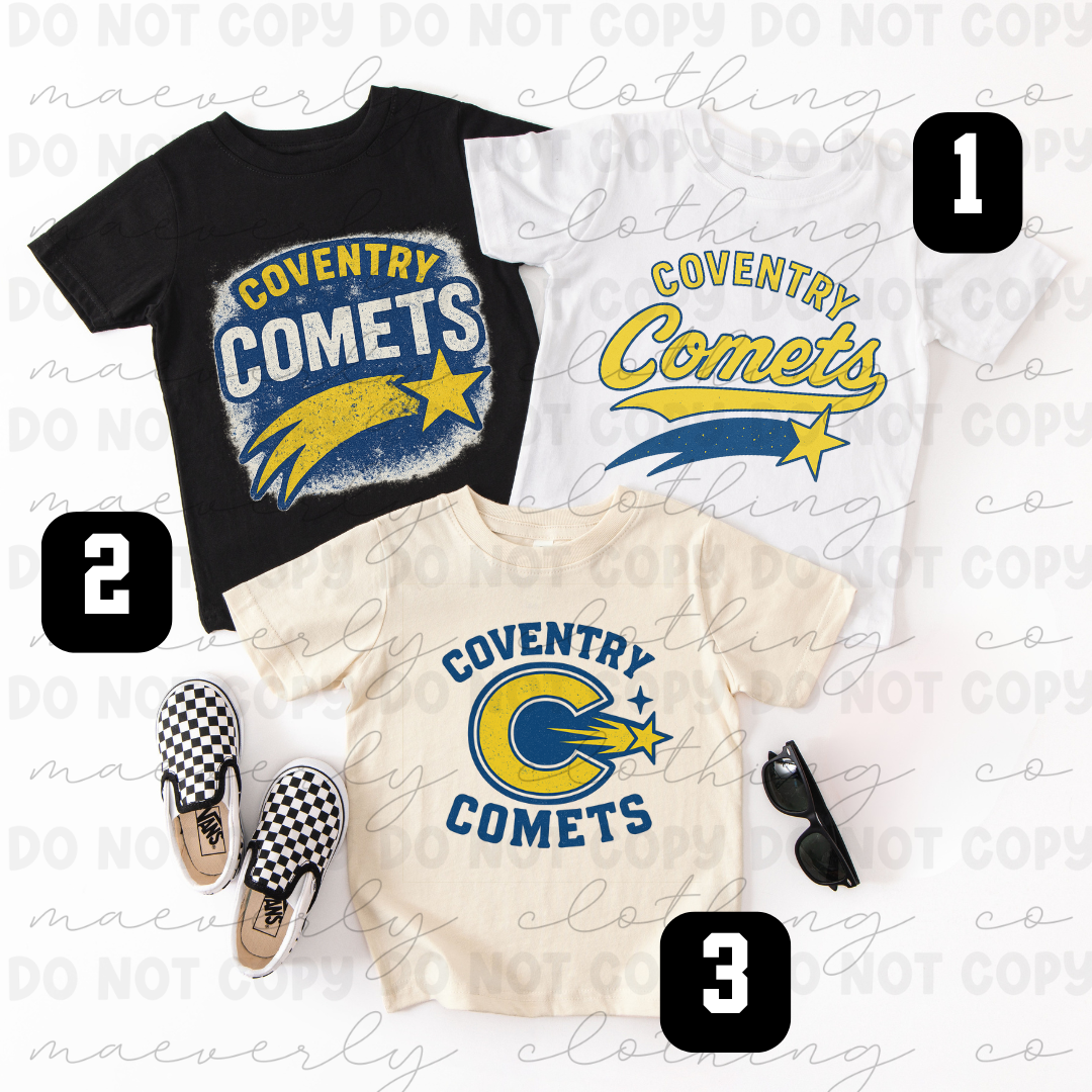 Retro Coventry Comets Spiritwear - Preorder