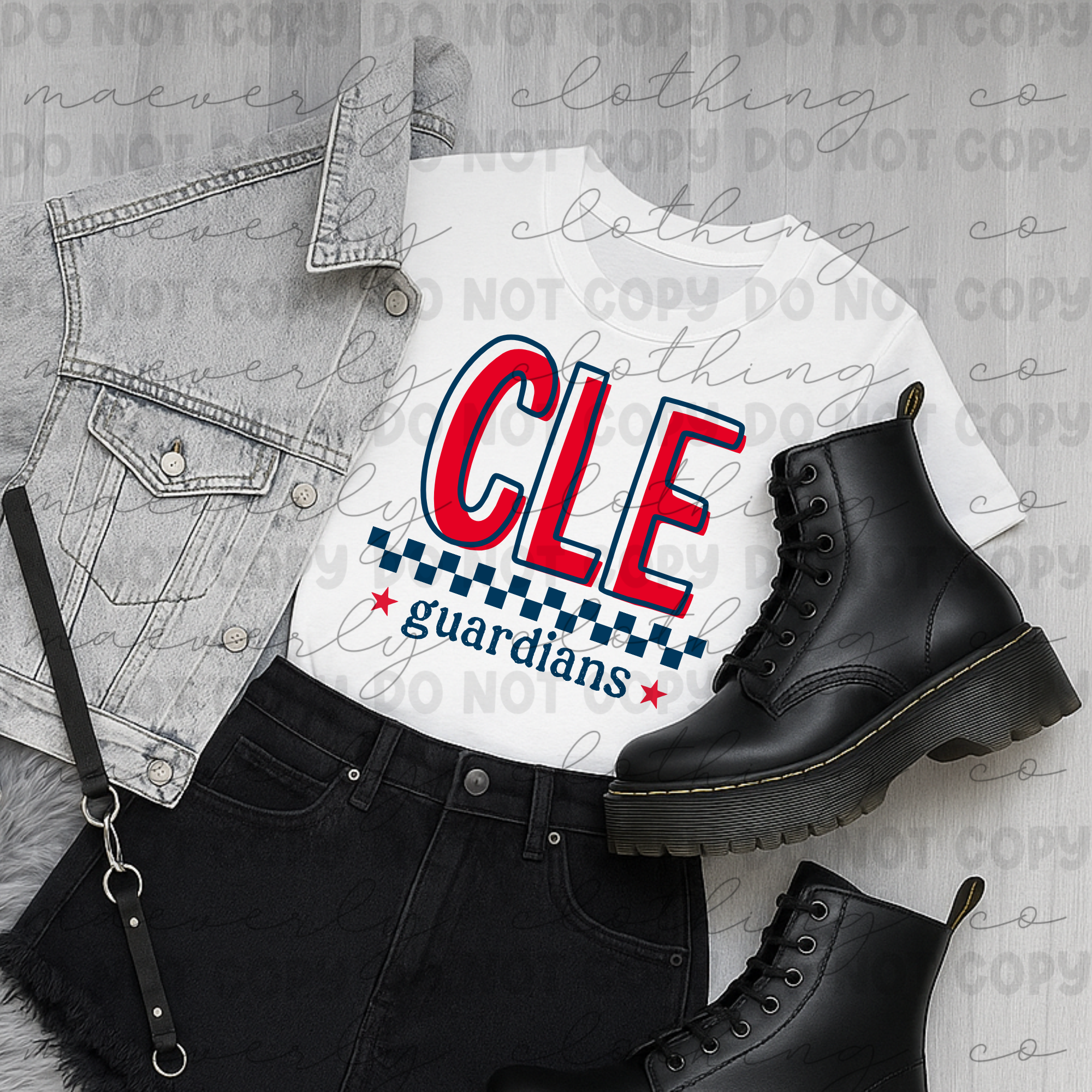 Guardians Checkered Pride Graphic