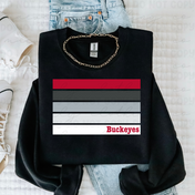 Custom Retro Stripes Tee/Crewneck Sweatshirt