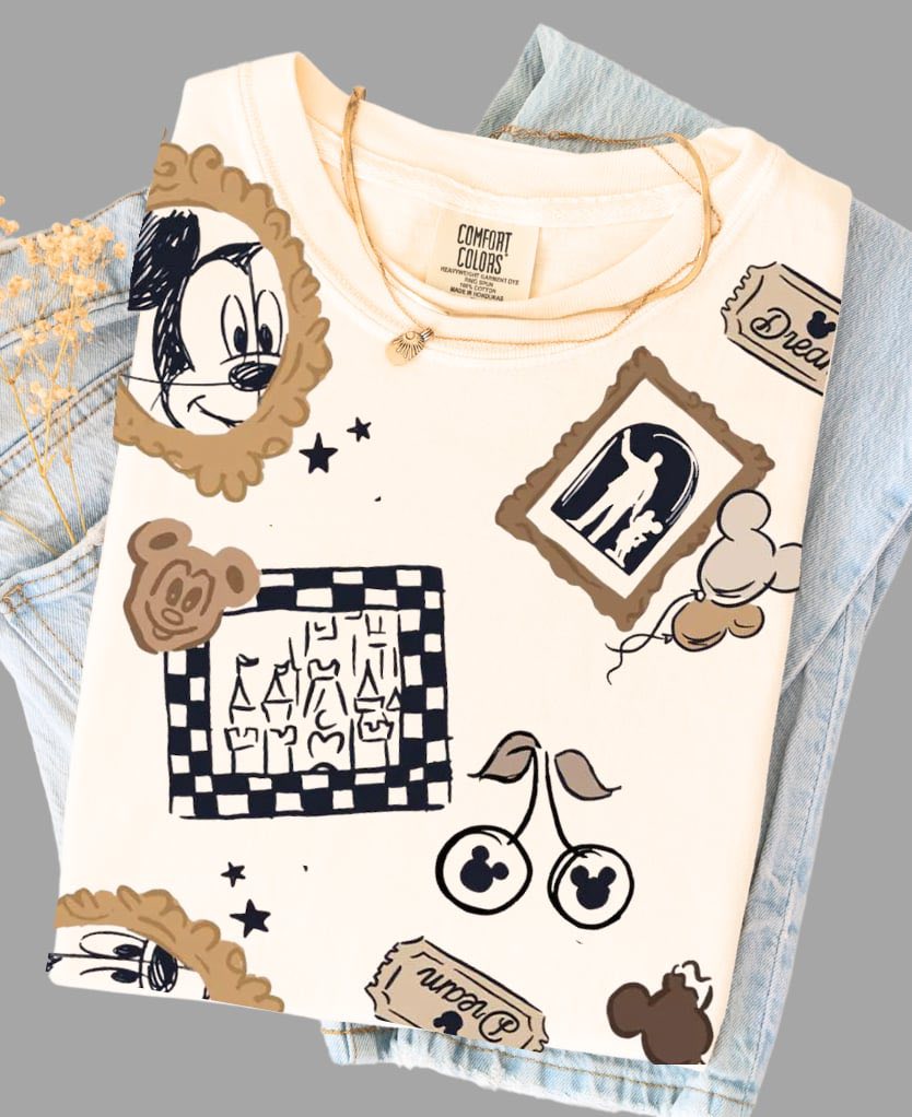 Magical All Over Tee/Crewneck Sweatshirt