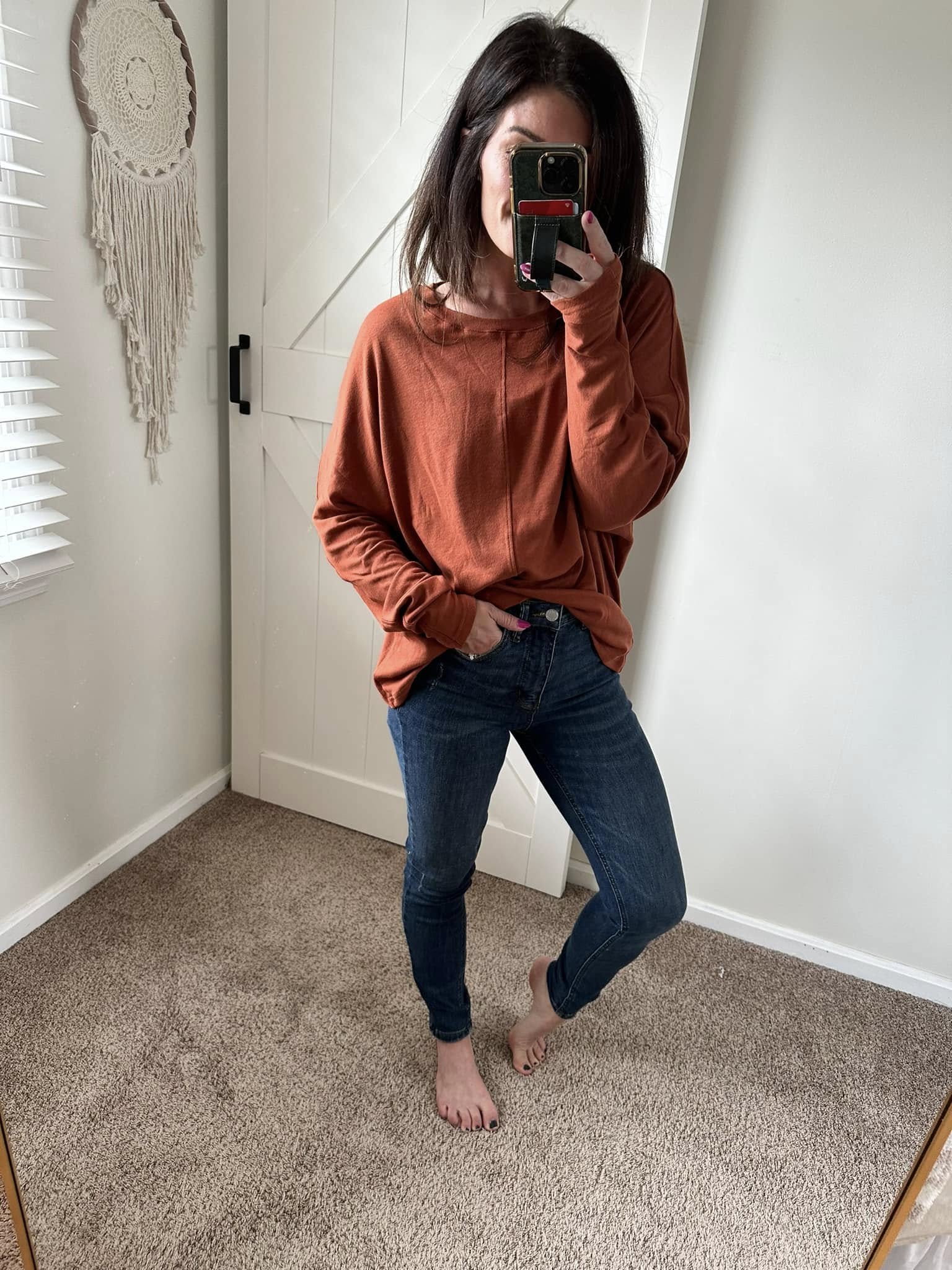 Every Day Round Neck Long Sleeve Top
